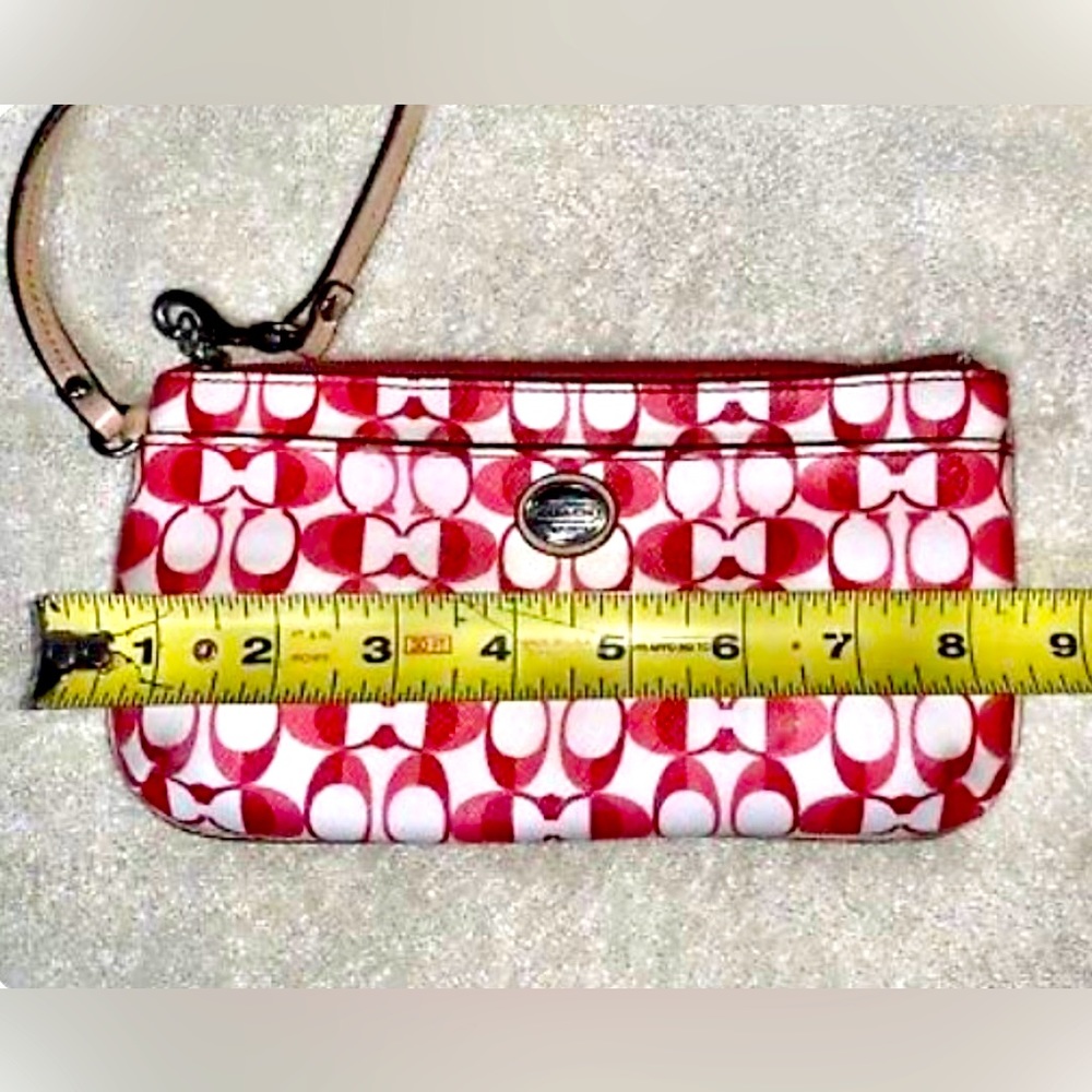 Coach Signature Payton Go Go Multi Color Wristlet… - image 2